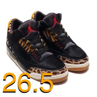 ナイキ(NIKE)のNIKE AIR JORDAN 3 RETRO SE animal(スニーカー)