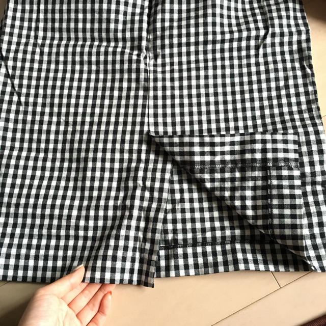 tiara(ティアラ)のtiaraギンガムチェックタイトスカート レディースのスカート(ひざ丈スカート)の商品写真