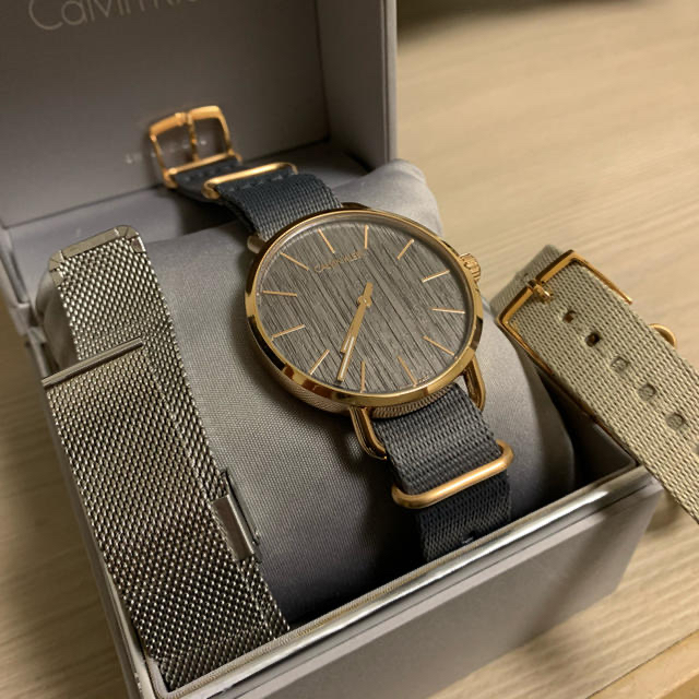 Calvin Klein(カルバンクライン)の【calvin klein】Swiss made 腕時計 メンズの時計(腕時計(アナログ))の商品写真