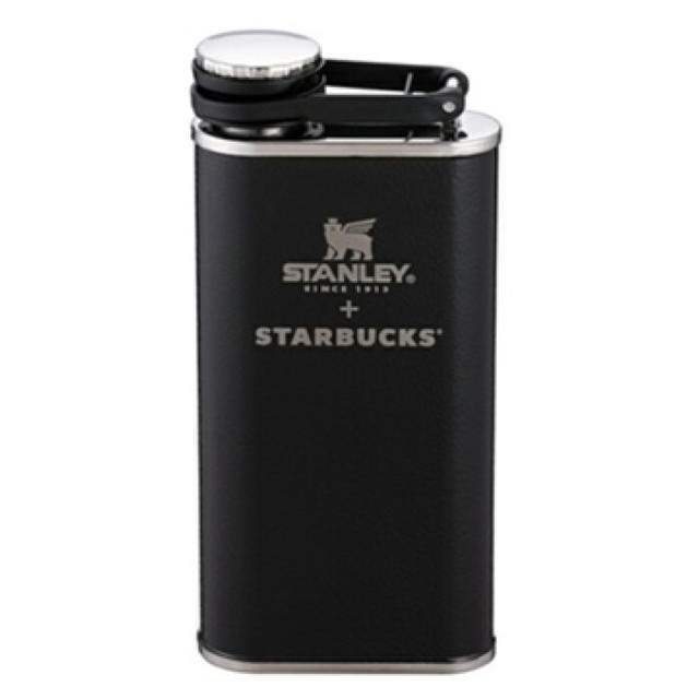 Starbucks Coffee(スターバックスコーヒー)の再度値下げ） STARBUCS+STANLEYコラボ  スキットル（海外限定品） インテリア/住まい/日用品のキッチン/食器(容器)の商品写真