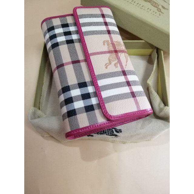 BURBERRY - １９ｓｓ　BURBERRY バーバリー　　上品　折り財布の通販 by まりこ's shop