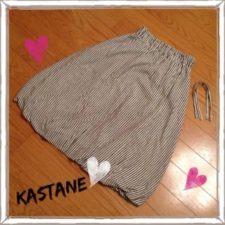 カスタネ(Kastane)の値下げ◆KASTANEバルーンスカート◆(ロングスカート)