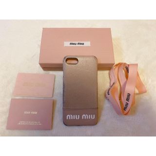 ミュウミュウ(miumiu)のmiumiu iPhoneケース(iPhoneケース)