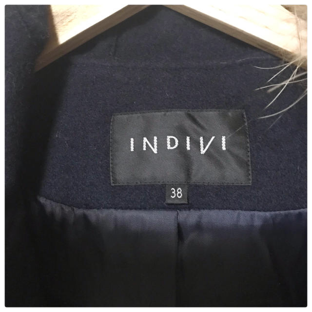 INDIVI(インディヴィ)の【まり様専用】 INDIVIアウター レディースのジャケット/アウター(毛皮/ファーコート)の商品写真