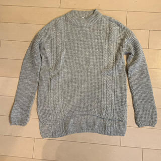 ムジルシリョウヒン(MUJI (無印良品))の洗えるウールワッフル編みセーター(ニット/セーター)