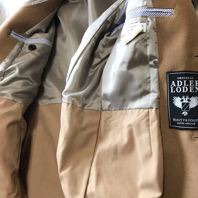 【WEB限定】by ∴ LODEN チェスターコート BEIGE/SMALL 2