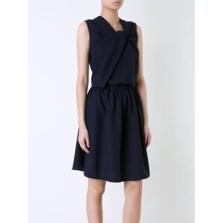 カルヴェン(CARVEN)のcarven 新品未使用　twist dress(ひざ丈ワンピース)