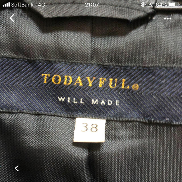 TODAYFUL(トゥデイフル)のtodayful ライダースジャケット レディースのジャケット/アウター(ライダースジャケット)の商品写真