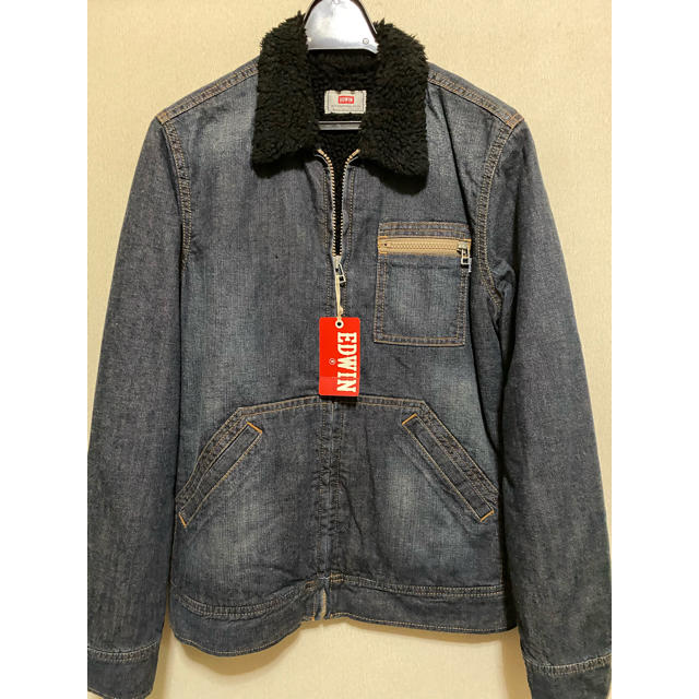 EDWIN(エドウィン)のEDWIN デニムジャケット キッズ/ベビー/マタニティのキッズ服男の子用(90cm~)(ジャケット/上着)の商品写真