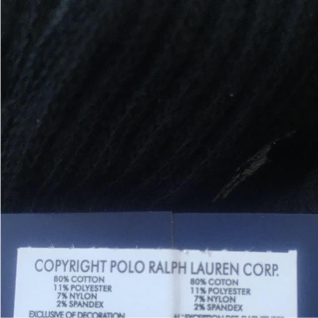 POLO RALPH LAUREN(ポロラルフローレン)のポロラルフローレンの靴下6足セット　新品 メンズのレッグウェア(ソックス)の商品写真