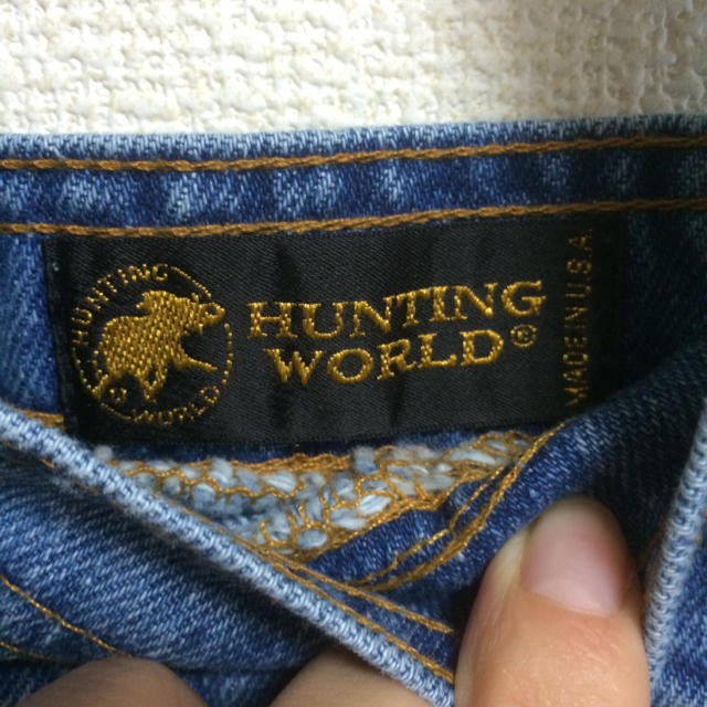 HUNTING WORLD(ハンティングワールド)のデニム ハンティングワールドBAG♡ レディースのバッグ(トートバッグ)の商品写真