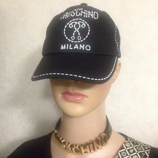 モスキーノ(MOSCHINO)のモスキーノ  キャップ ベースボールキャップ 帽子 野球帽  moschino (キャップ)