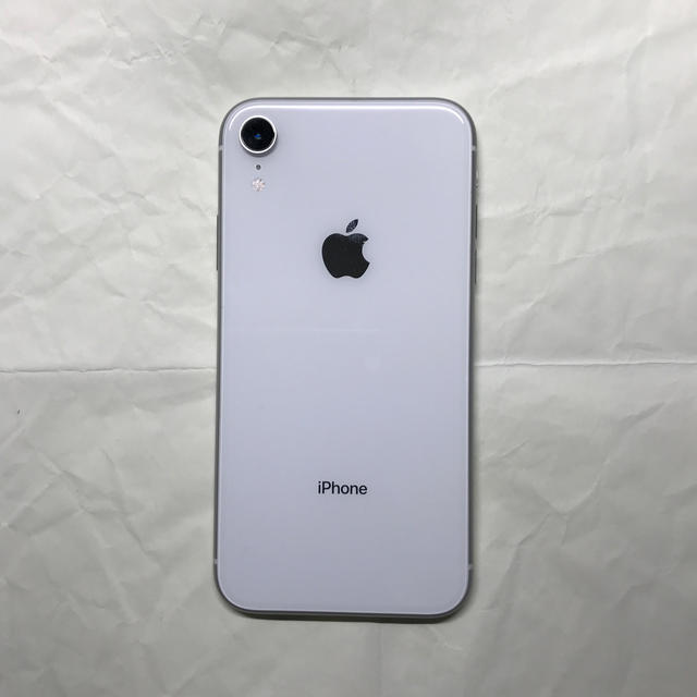 新品 iPhone XR 64GB ホワイト SIMロック解除済 白