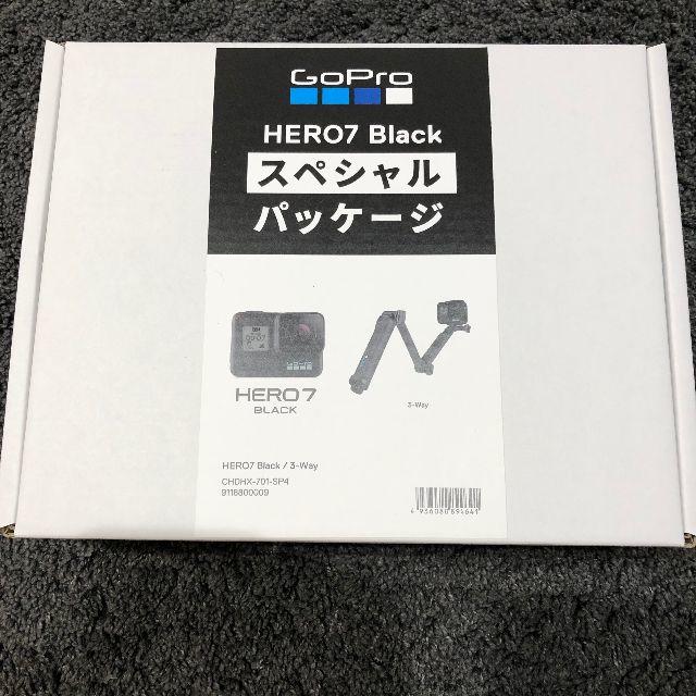 セール♪正規品 新品 GoPro hero7 BLACK + 3-WAY グリップ 2点セット