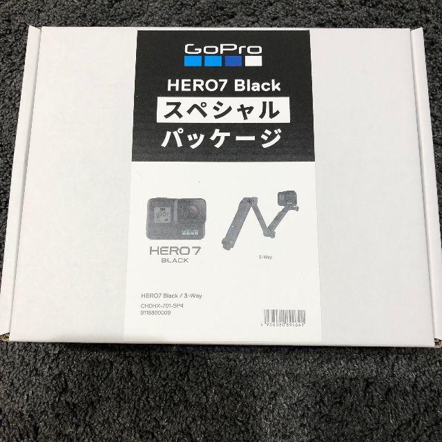 製品内容新品 GoPro hero7 BLACK ＋ 3-WAY グリップ　2点セット