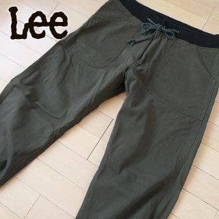 リー(Lee)の美品 32インチ Lee メンズ パンツ カーキ(ワークパンツ/カーゴパンツ)