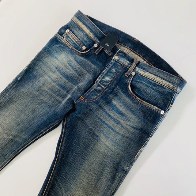 未使用品 Dior Homme ヴィンテージデニム 28 | フリマアプリ ラクマ スピードスケート dior homme 30 ウォッシュデニム ストレッチ入 美品 デニム/ジーンズ