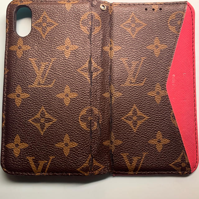 LOUIS VUITTON - 携帯カバー（手帳型）の通販