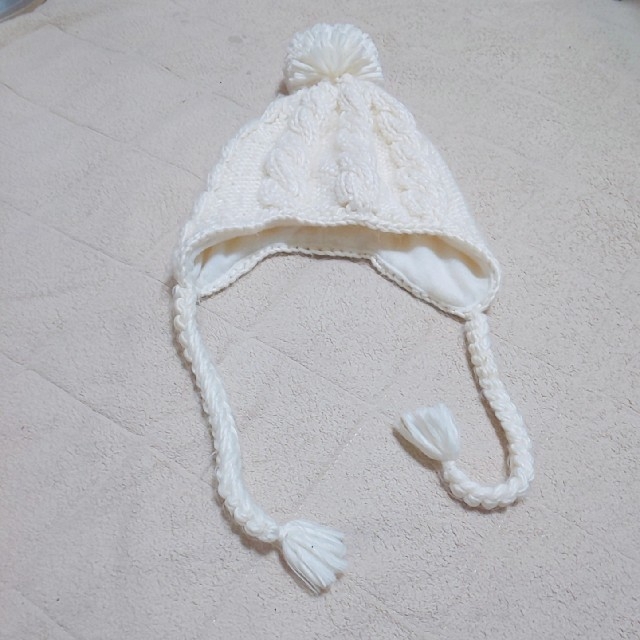 冬帽子（48㎝から50㎝） キッズ/ベビー/マタニティのこども用ファッション小物(帽子)の商品写真
