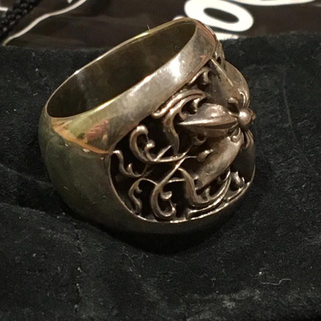 Chrome Hearts(クロムハーツ)のクラシックオーバルスターリング18号 メンズのアクセサリー(リング(指輪))の商品写真