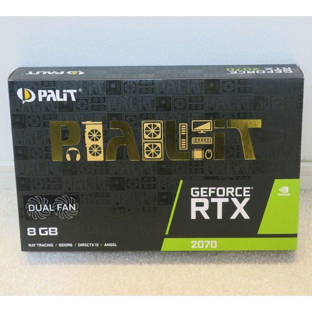 【新品】Palit GeForce RTX2070 8GB Dual Ver.2