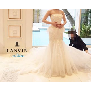Lanvin En Bleu Lanvin En Bleu ウェディングドレス マーメイドの通販 ラクマ