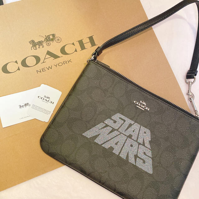 COACH×STARWARS コーチスターウォーズ/リフレットポーチクラッチ新品