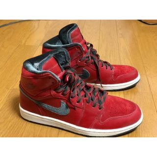 ナイキ(NIKE)のAIR JORDAN 1 RETRO HIGH PREMIER スウェード(スニーカー)