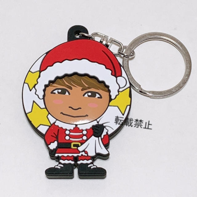 EXILE(エグザイル)のEXILE 黒木啓司 Xmas ラバーキーホルダー エンタメ/ホビーのタレントグッズ(その他)の商品写真