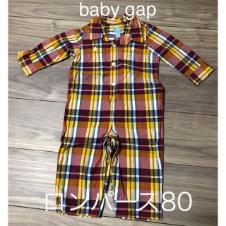 ベビーギャップ(babyGAP)のベビーギャップ　baby gapロンパース80(ロンパース)