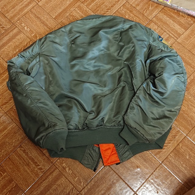 AVIREX - レア❗AVIREX ma-1 トップガン 長渕剛 Lの通販 by 紅牙 AVIREX - レア❗AVIREX ma-1 トップガン 長渕剛 Lの通販 by 紅牙