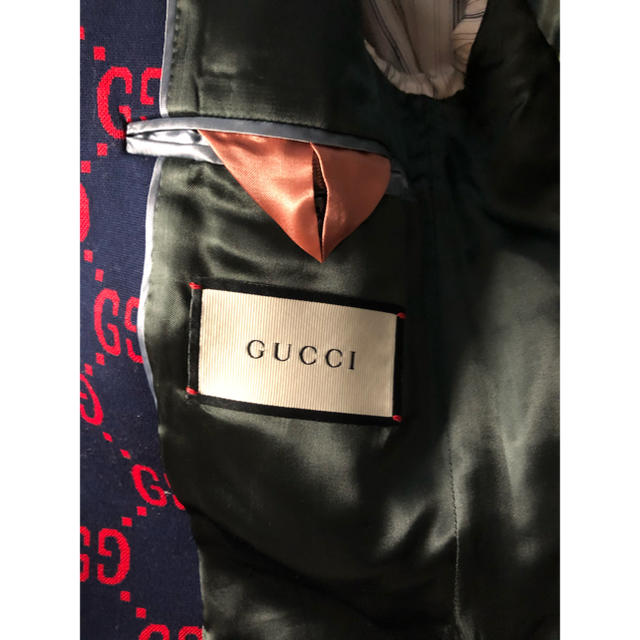 Gucci(グッチ)のGUCCI GG柄 ジャガードジャケット メンズのジャケット/アウター(テーラードジャケット)の商品写真