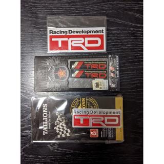 トヨタ(トヨタ)のトヨタ・TRD・ステッカー3種類セット(未使用・新品)(車外アクセサリ)