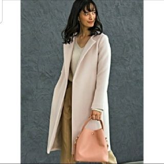 ユナイテッドアローズグリーンレーベルリラクシング(UNITED ARROWS green label relaxing)の専用　グリーンレーベルリラクシング　CSラップシャギーコート(ロングコート)