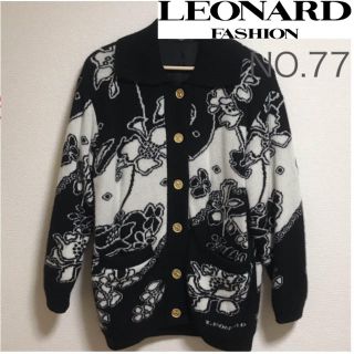 レオナール(LEONARD)の値下げ中、LEONARDレオナール、冬、ニット、花柄、おしゃれ(ニットコート)