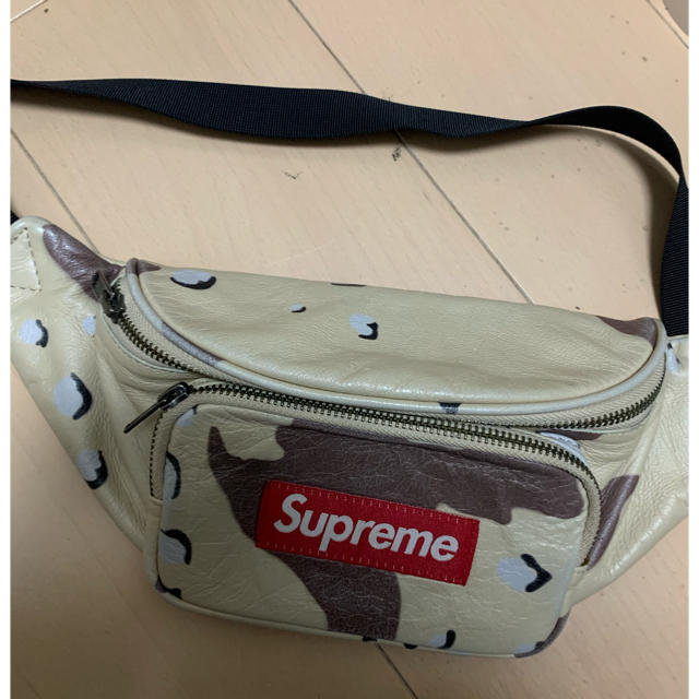 激レア！17ss Supreme ウエストバッグ　カモフラ