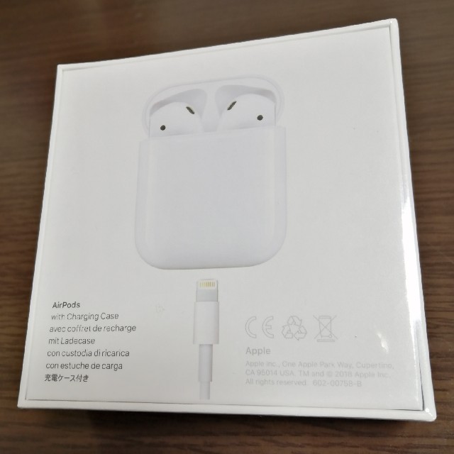 当店限定販売
 エアーポッズ MV7N2J/A- Apple 激安】 MV7N2J/A MV7N2J/A 第2世代 オーディオ機器 2