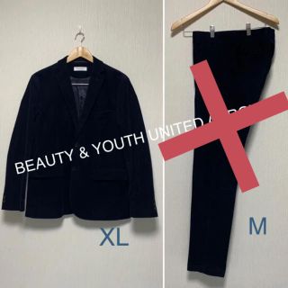 ビューティアンドユースユナイテッドアローズ(BEAUTY&YOUTH UNITED ARROWS)のB&Y☆ユナイテッドアローズ☆コーデュロイ☆セットアップ(セットアップ)