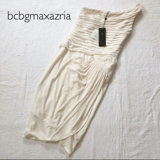 BCBGmaxazria ワンショルダー ワンピース