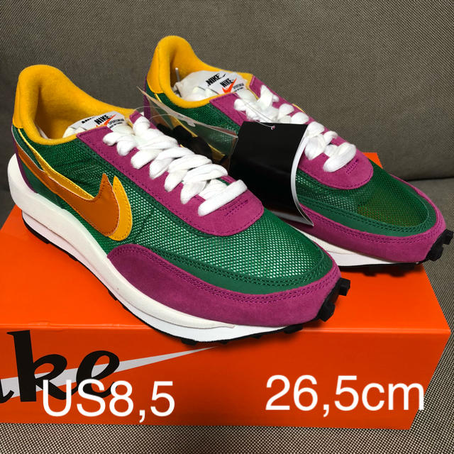 NIKE x sacai LDWaffle Pine Green