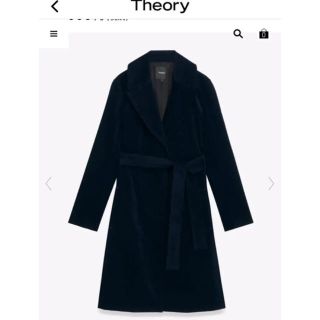 セオリー(theory)の新品　セオリー  コーデュロイ　コート(トレンチコート)