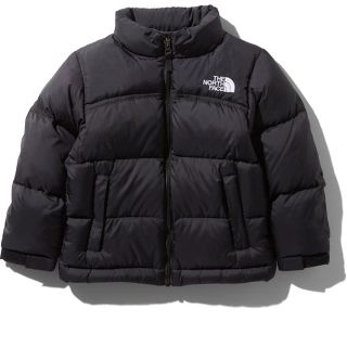 ザノースフェイス(THE NORTH FACE)の新品 150 ブラック ノースフェイス キッズ ヌプシ ダウン(ジャケット/上着)