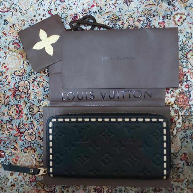 憧れ - VUITTON LOUIS 正規品 アンプラント ジッピーウォレット ルイ