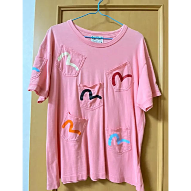 EVISU(エビス)のEVISU  ロゴポケットTシャツ メンズのトップス(Tシャツ/カットソー(半袖/袖なし))の商品写真