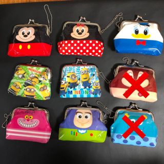 ディズニー(Disney)のディズニー　ミニがま口　コインケース　2個300 円(財布)