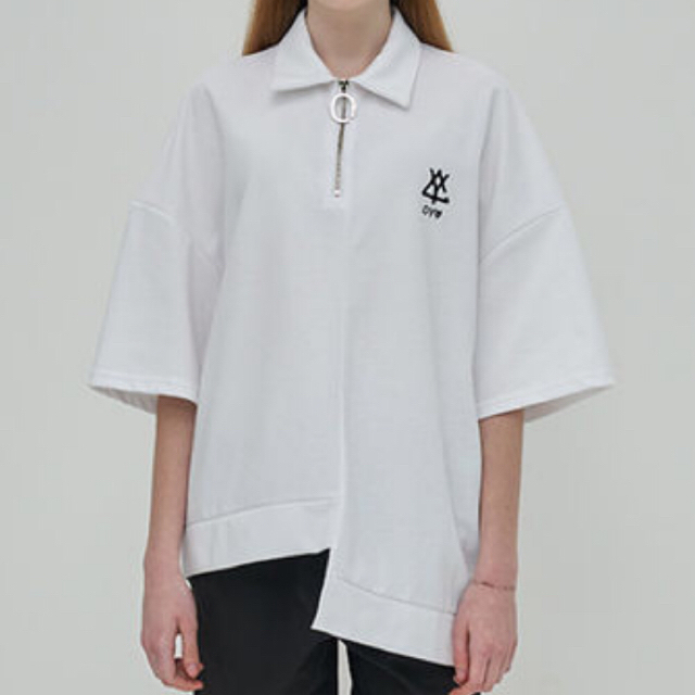 adidas(アディダス)のOY ハーフジップシャツ半袖 メンズのトップス(Tシャツ/カットソー(半袖/袖なし))の商品写真