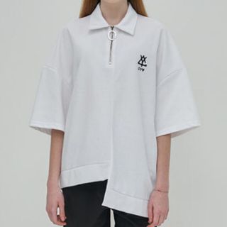 アディダス(adidas)のOY ハーフジップシャツ半袖(Tシャツ/カットソー(半袖/袖なし))