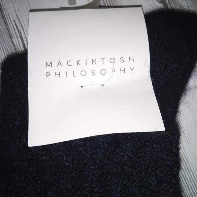 MACKINTOSH PHILOSOPHY(マッキントッシュフィロソフィー)の⭐️新品 MACKINTOSH PHILOSOPHY ソックス ネイビー レディースのレッグウェア(ソックス)の商品写真