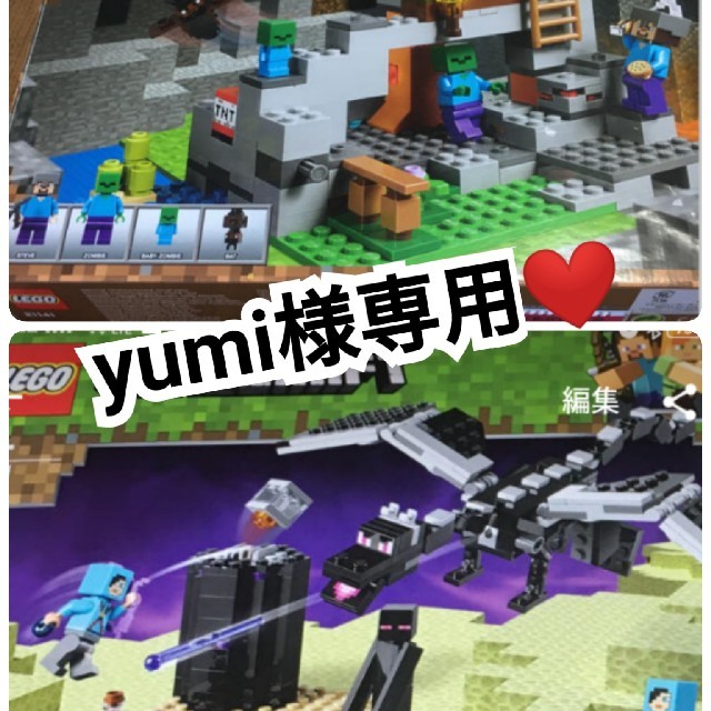 Lego(レゴ)のLEGO マインクラフト キッズ/ベビー/マタニティのおもちゃ(積み木/ブロック)の商品写真