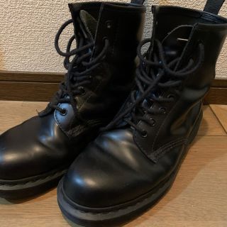 ドクターマーチン(Dr.Martens)の【専用取り置き】ドクターマーチン　8ホールブーツ　黒ステッチ(ブーツ)